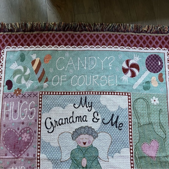 Grandma & Me Mohawk Home Blanket 4x6 Throw Blanket Christmas Present for Grandma - Picture 5 of 12